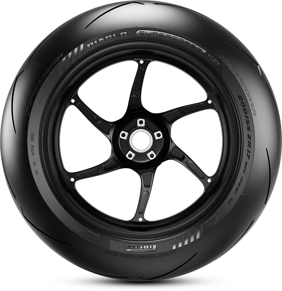 Задна гума Diablo Supercorsa SP V4 180/55ZR17 M/C TL 73W снимка 3