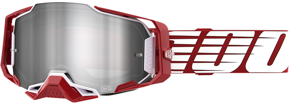 Очила Armega Oversized Deep Red - Flash Silver
