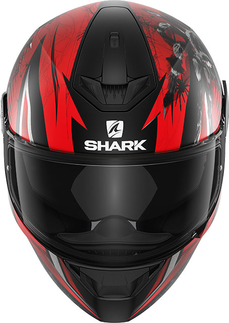 Каска D-Skwal 2 Antraxx Matt Black Red Anthracite снимка 3
