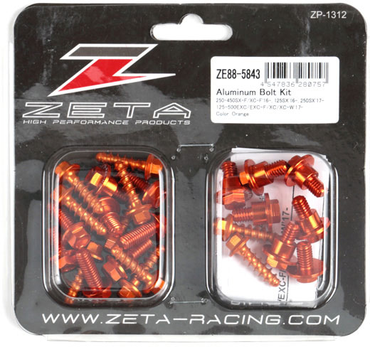 Комплект болтове за пластмаси KTM SX125 16-28, SX-F 16-18, EXC/EXC-F 17-19