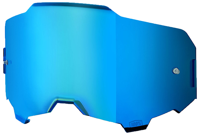 Слюда за очила 100% Armega - синя огледална снимка 1