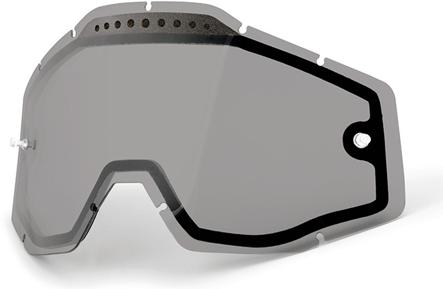Слюда за очила 100% Racecraft/Accuri/Strata - опушена двойна