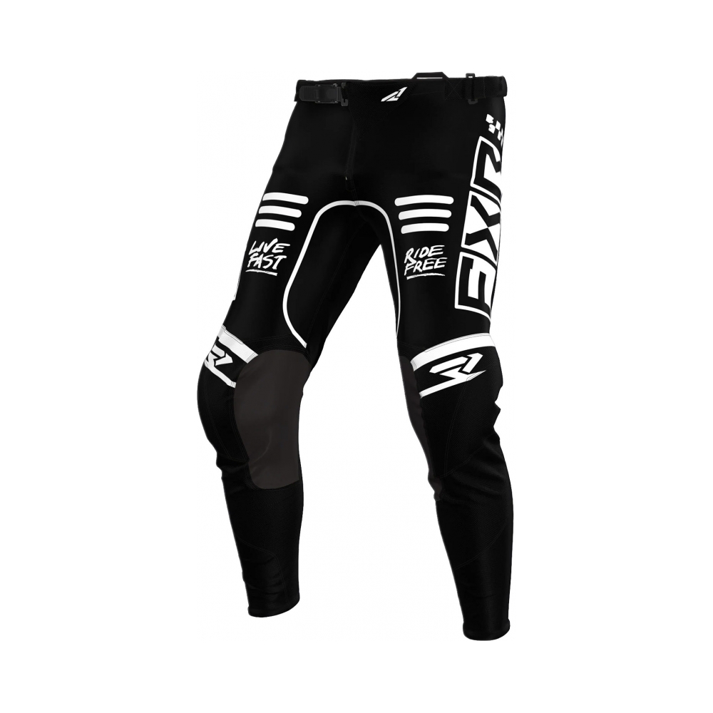 FXR Панталон Podium Gladiator MX24 Black White - изглед 1