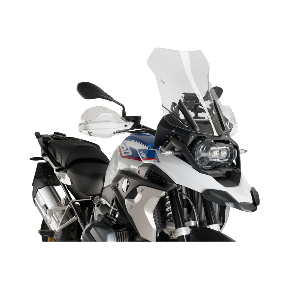 Puig Слюда Touring BMW R1200GS 13-18, R1200GS AdventureE 14-18, R1250GS 18-24, R1250GS Adventure 19-24 Clear - изглед 1