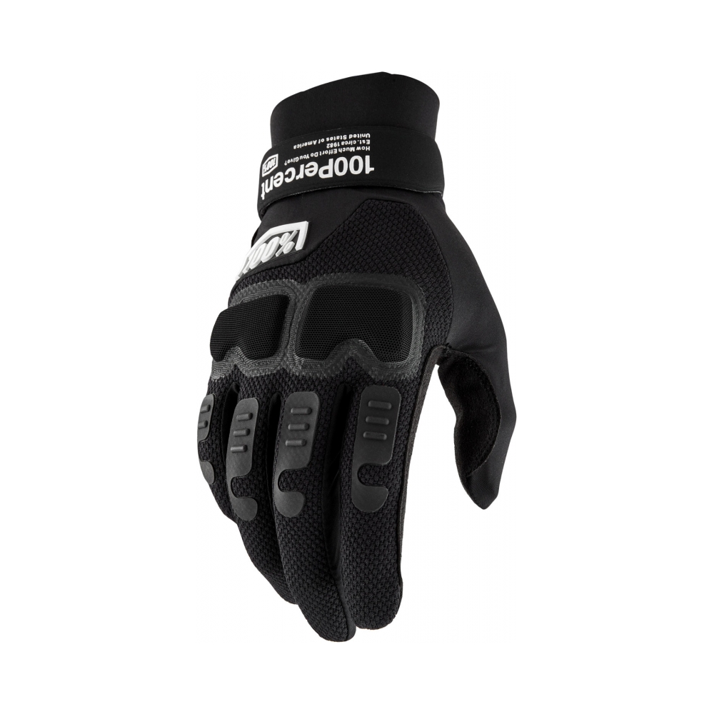 100% Ръкавици Langdale Black - изглед 1