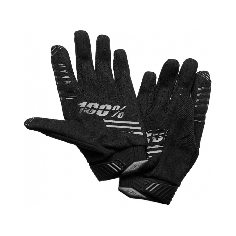 100% Ръкавици R-Core Black - изглед 2
