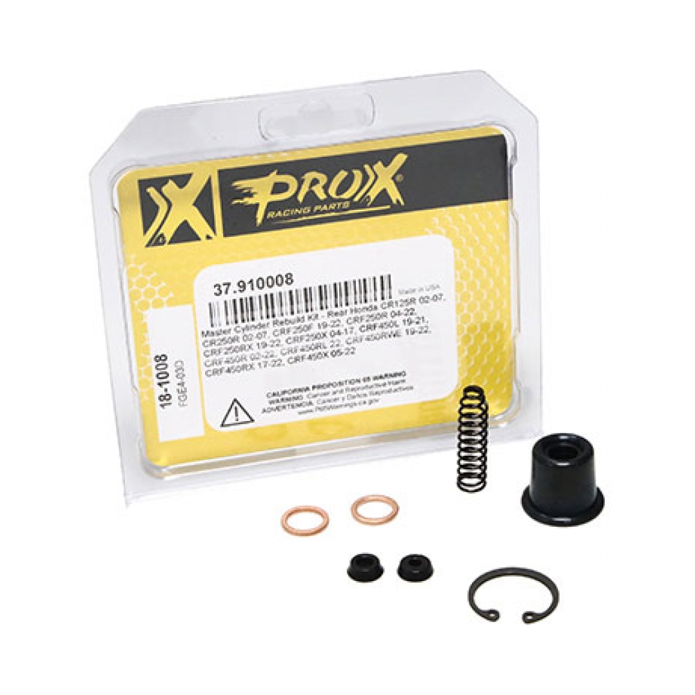ProX Ремонтен комплект задна спирачна помпа Honda CR125R/250R 02-07, CRF250 04-24, CRF450 02-24 - изглед 1