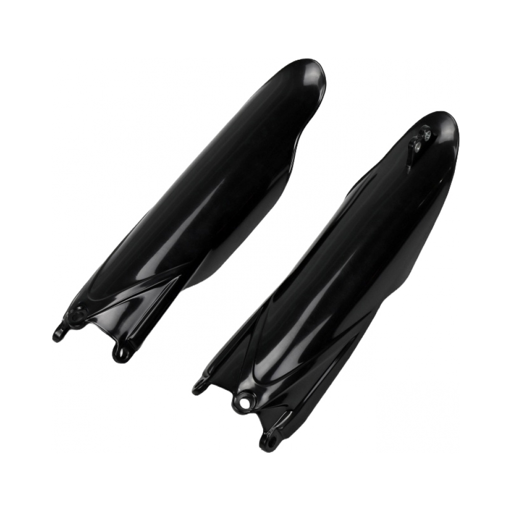 UFO Пластмаси за предница Yamaha YZ125-250 22-25, YZ250F 10-23, YZ450F 10-22 Черен - изглед 1