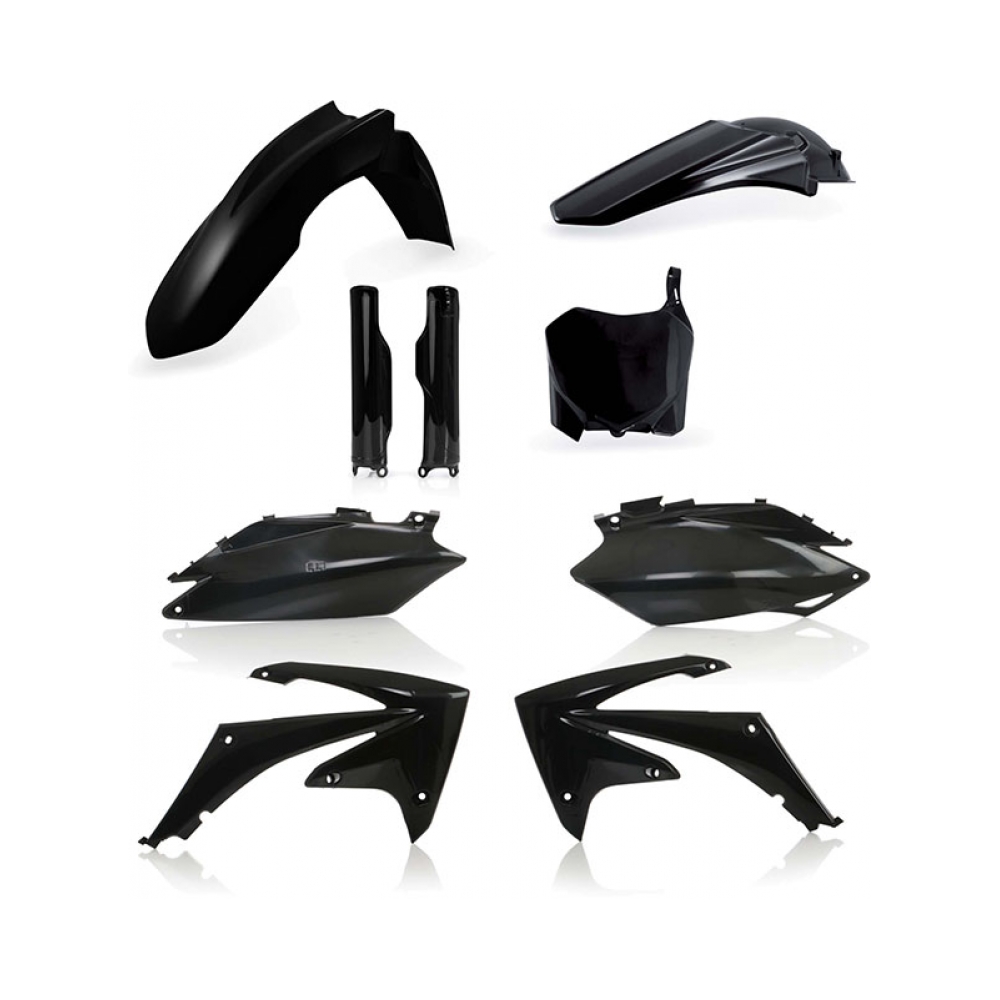 Acerbis Пълен кит пластмаси Honda CRF250R 11-13, CRF450R 11-12 черен - изглед 1