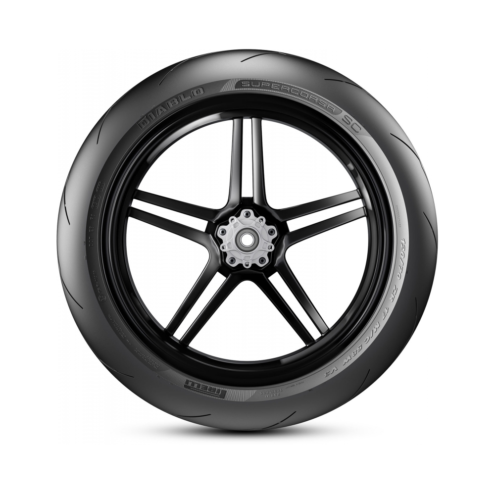 Pirelli Предна гума Diablo Supercorsa SC V3 110/70ZR17 M/C TL 54W V3 SC1 F - изглед 2