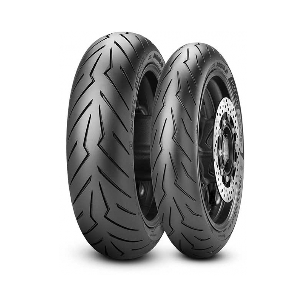 Pirelli Задна гума Diablo Rosso Scooter 130/70-12 REINF TL 62P - изглед 2