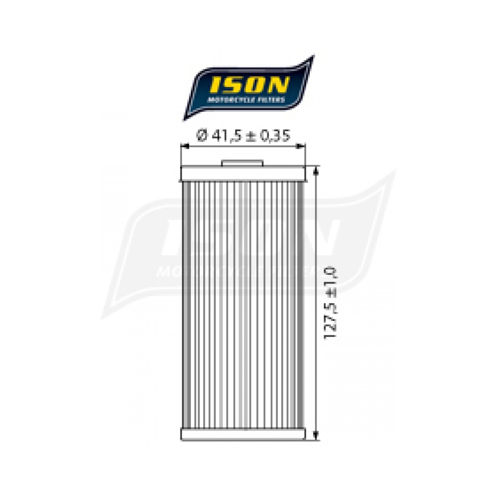 ISON Маслен филтър ISON158 KTM - изглед 2