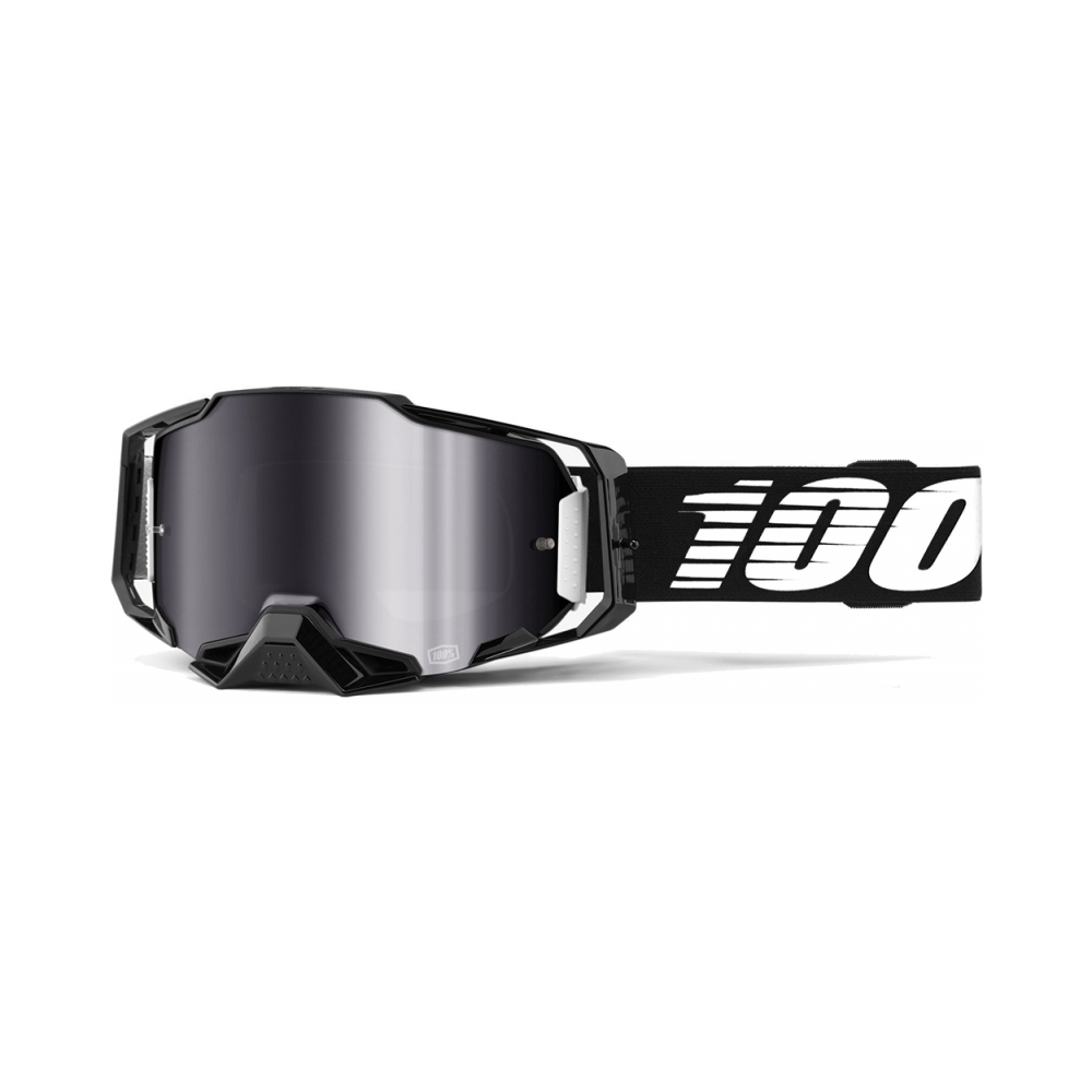100% Очила Armega черни Silver Flash Mirror - изглед 1