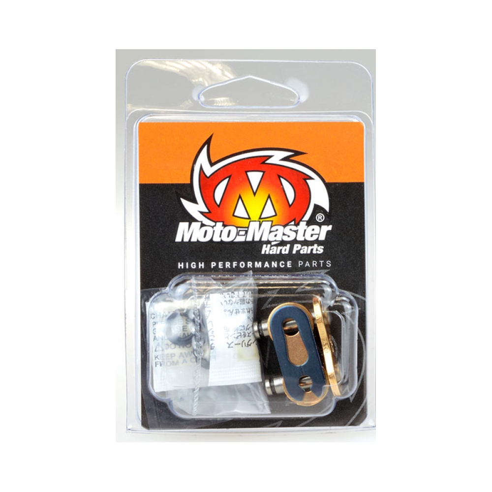 Moto-Master Съединително звено за верига V6 Gold X-Ring 520 стъпка - изглед 1