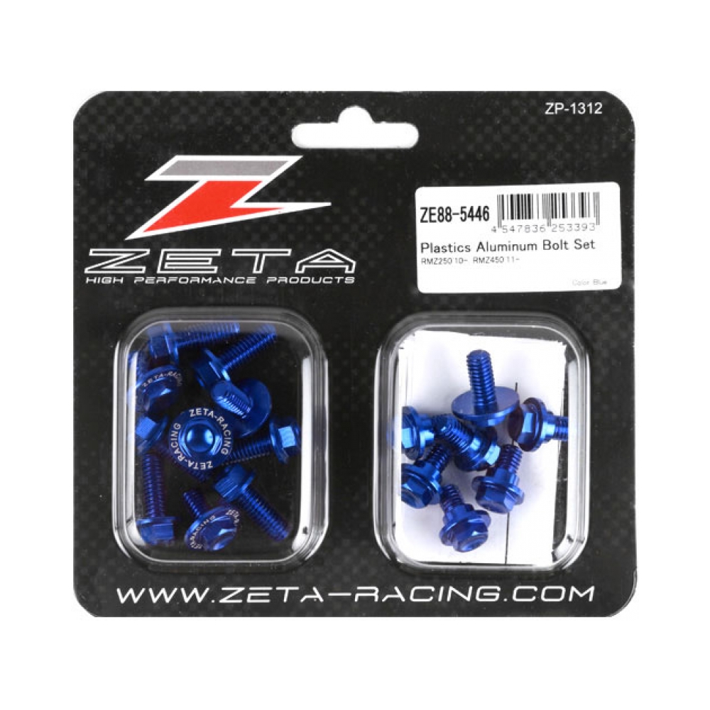 DRC-Zeta Комплект болтове за пластмаси Suzuki RM-Z250 10-18, RM-Z450 11-17 - изглед 1