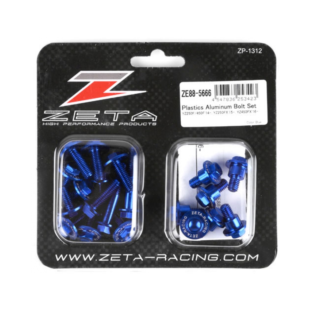 DRC-Zeta Комплект болтове за пластмаси Yamaha YZ250F 14-18, YZ450F 14-17 - изглед 1