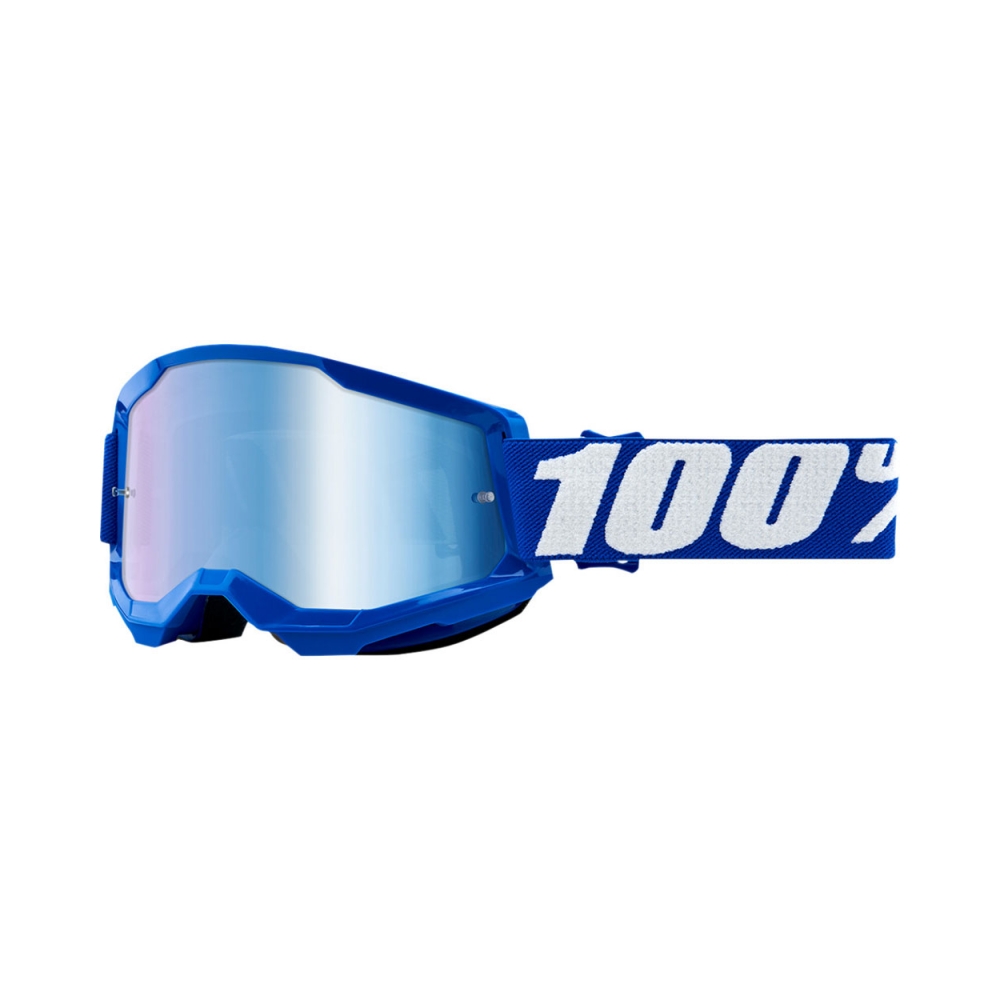 100% Очила Strata2 Blue - Mirror Blue - изглед 1