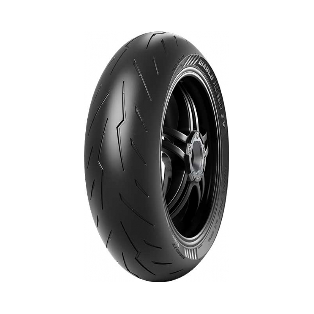 Pirelli Задна гума Diablo Rosso IV 180/55 ZR 17 M/C TL 73W R - изглед 1