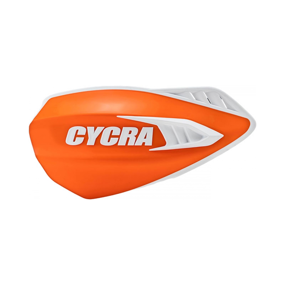 Cycra Предпазители за кормило Cyclone Orange/White - изглед 1