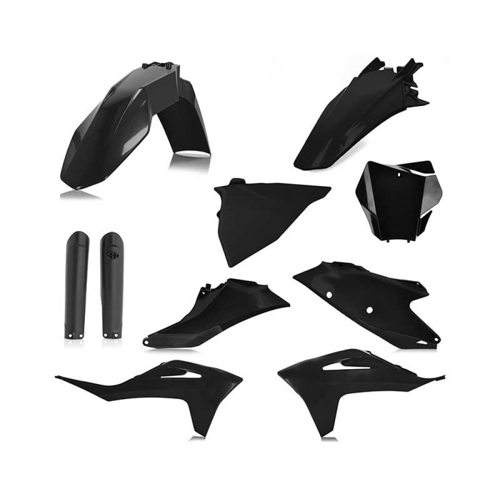Acerbis Пълен кит пластмаси Gas Gas EX/MC 21-23 Черен - изглед 1