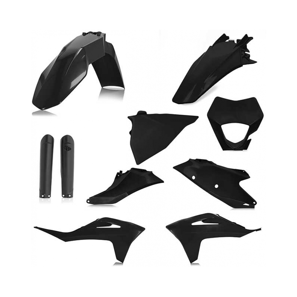 Acerbis Пълен кит пластмаси Gas Gas EC/EC-F 21-23 черен - изглед 1