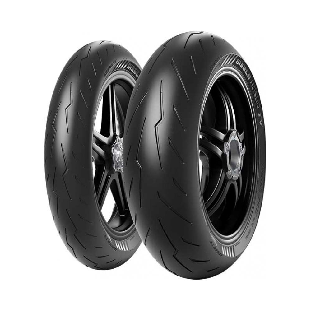 Pirelli Задна гума Diablo Rosso IV 160/60 ZR17 M/C TL 69W R - изглед 3