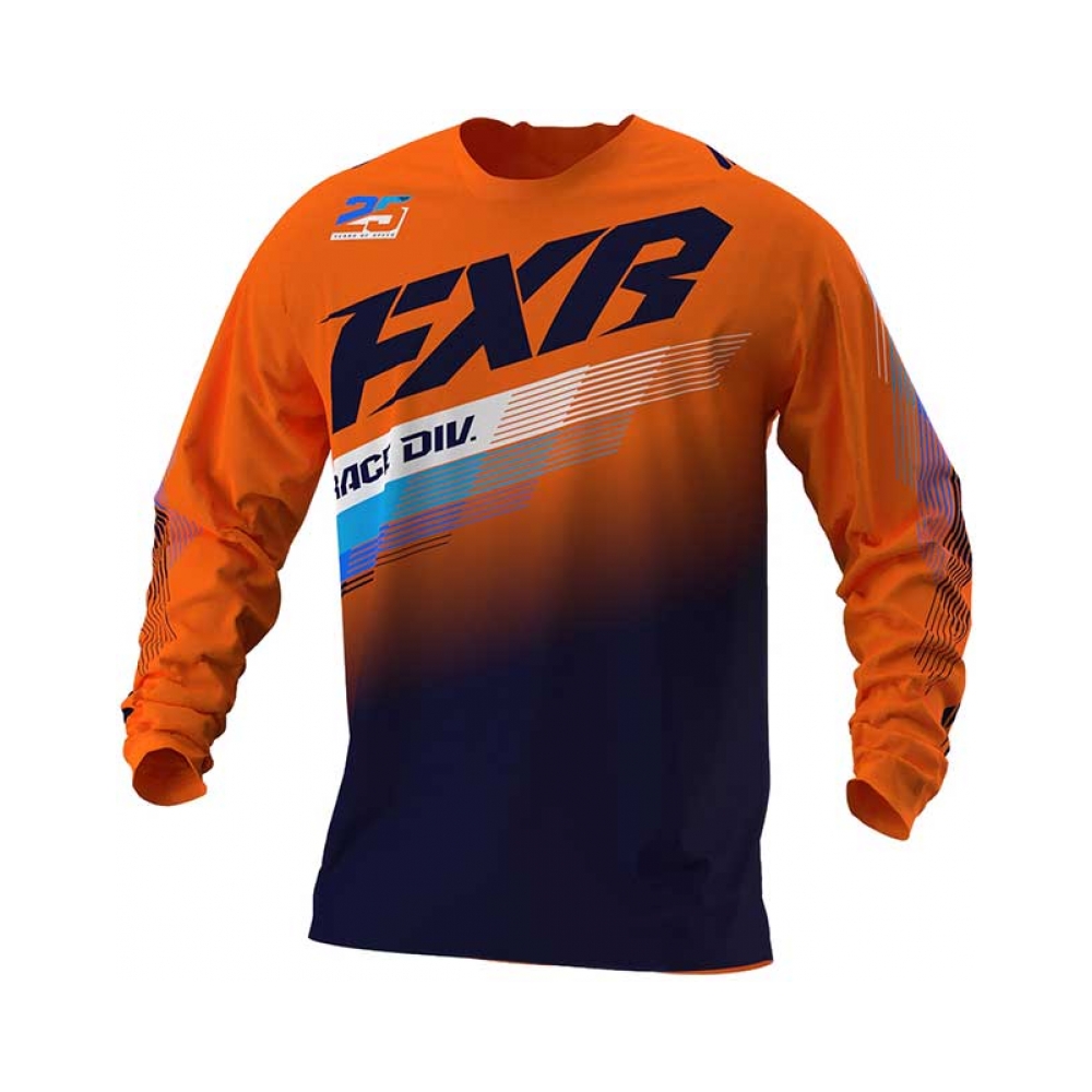 FXR Тениска Clutch MX Orange/Midnight - изглед 1