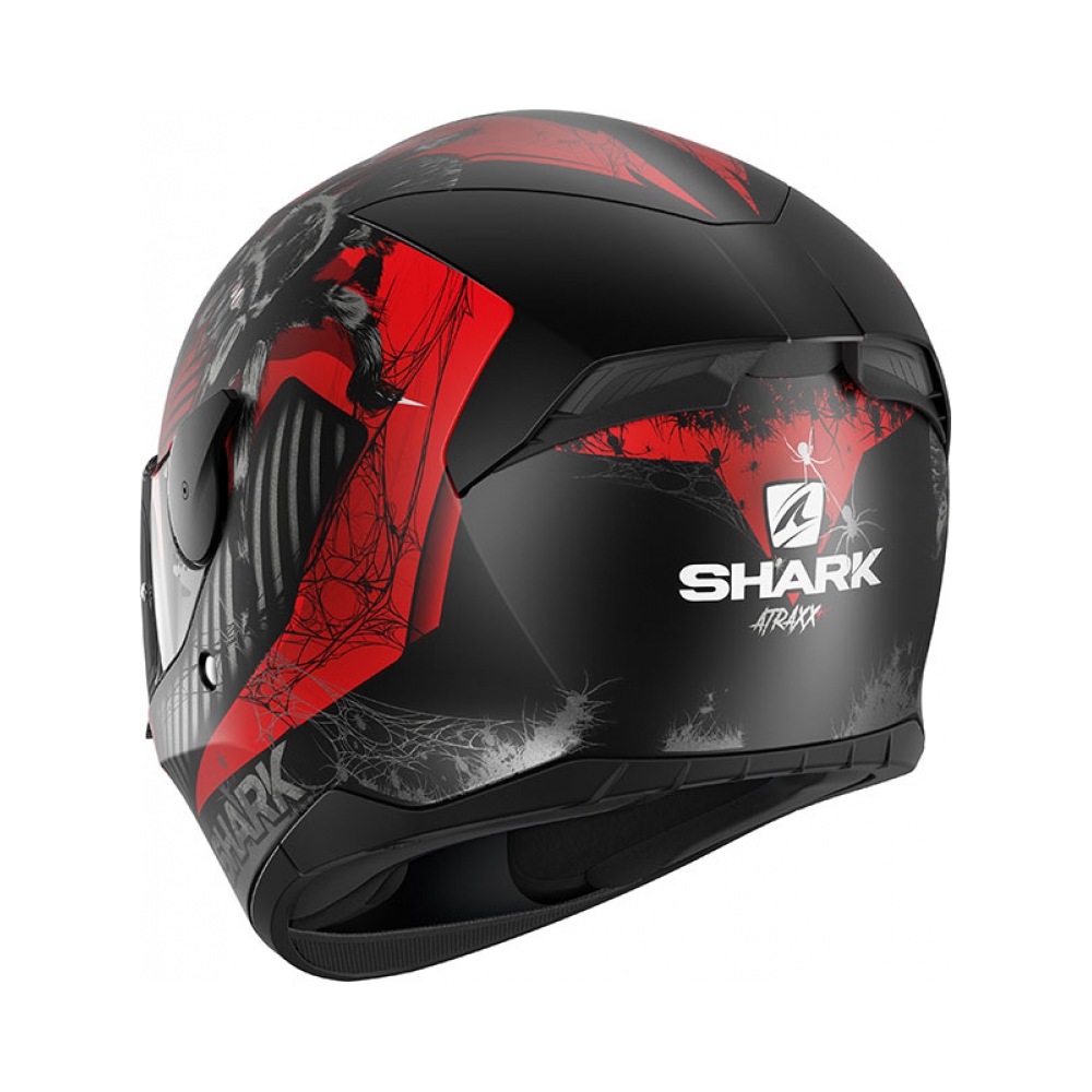 Shark Каска D-Skwal 2 Antraxx Matt Black Red Anthracite - изглед 2