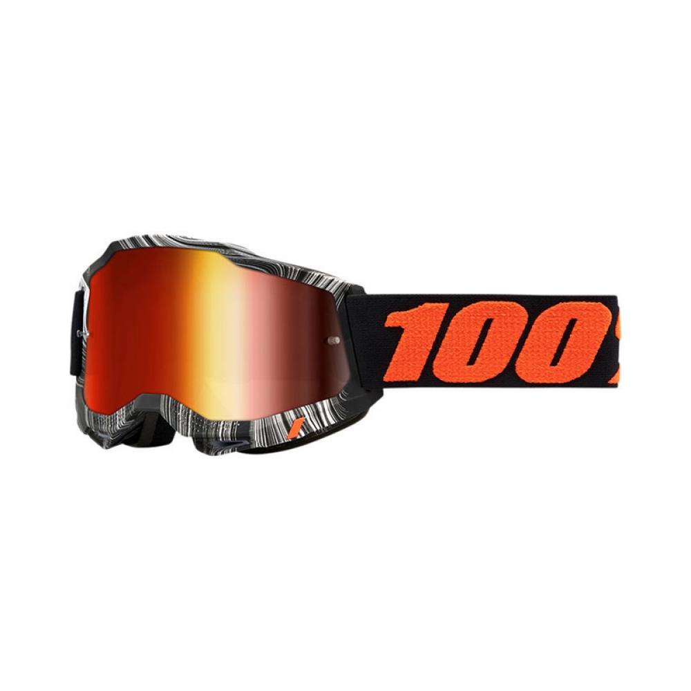 100% Очила Accuri2 Geospace - Mirror Red - изглед 1