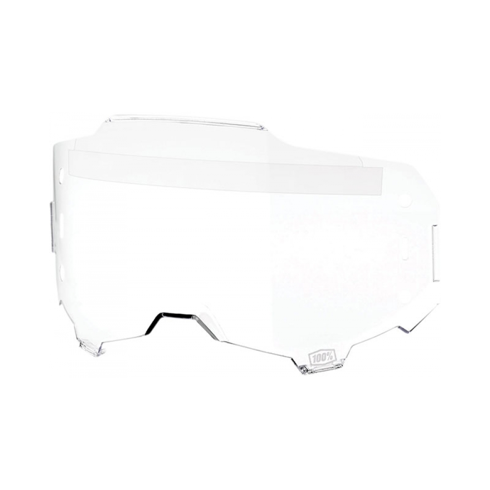 100% Слюда за очила 100% Armega Forecast прозрачна - изглед 1