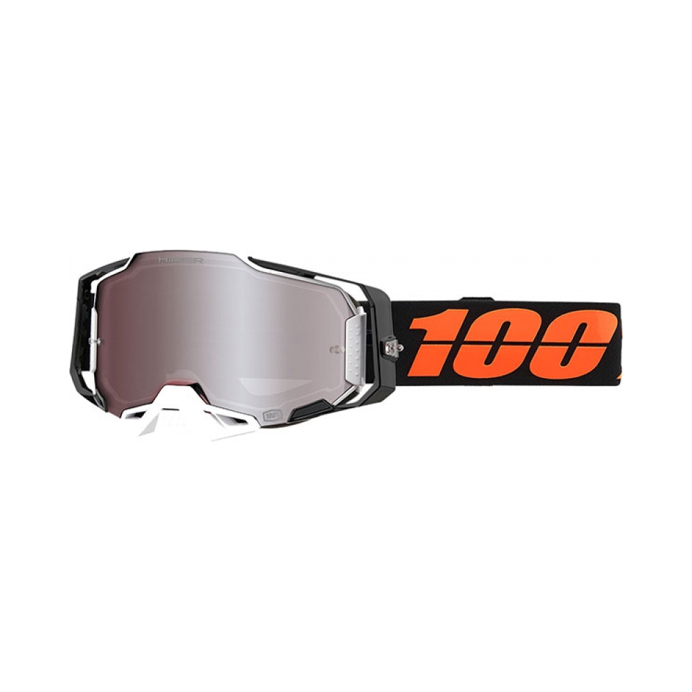 100% Очила Armega Blacktail Hiper Silver Mirror - изглед 1
