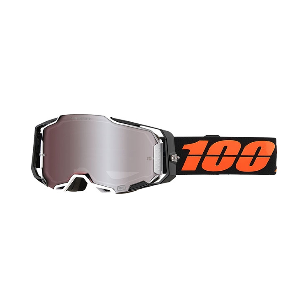 100% Очила Armega Blacktail Hiper Silver Mirror - изглед 2