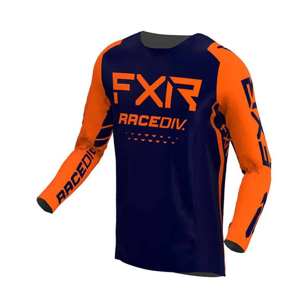 FXR Тениска Off-Road 22 Midnight/Orange - изглед 1