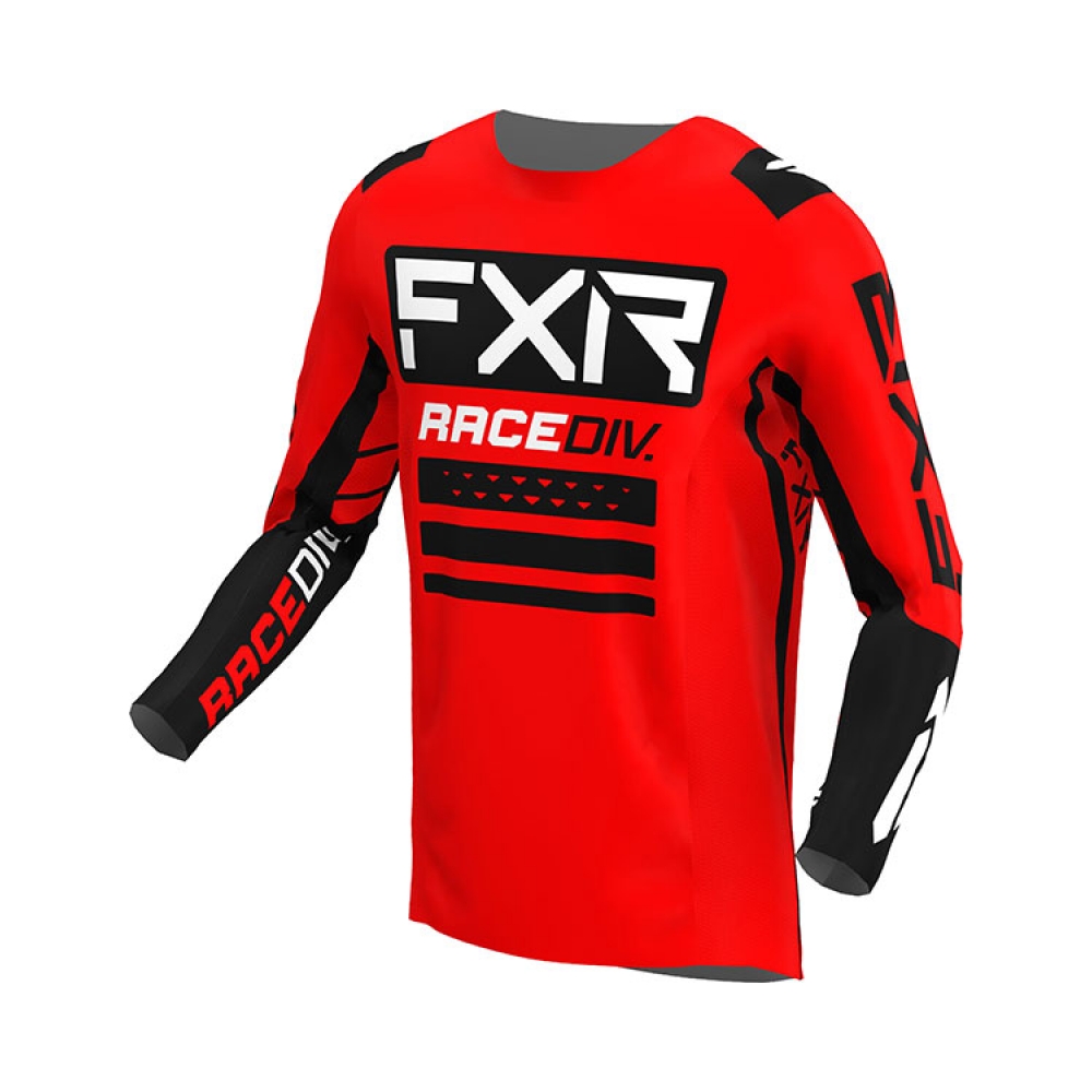 FXR Тениска Off-Road 22 Red/Black - изглед 1