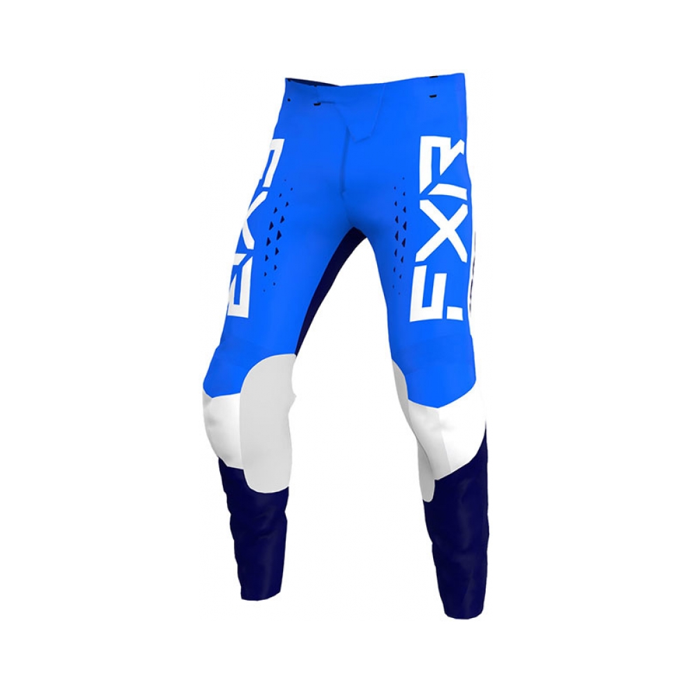 FXR Детски панталон Clutch Pro MX22 Youth Cobalt Blue/White/Navy - изглед 1