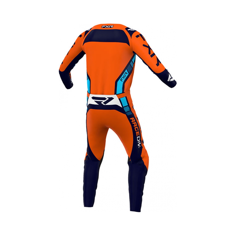 FXR Детски панталон Clutch Pro MX22 Youth Orange/Midnight - изглед 4