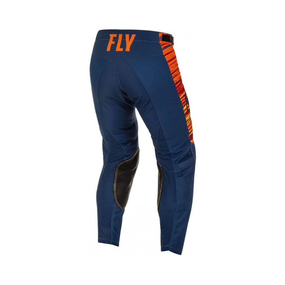 Fly Racing Панталон Kinetic Wave MX Navy Orange - изглед 3