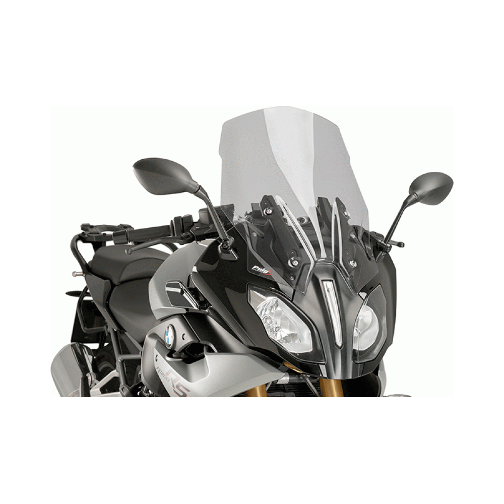 Puig Слюда Touring Plus BMW R1200RS 15-18, R1250RS 19-24 Smoke - изглед 2