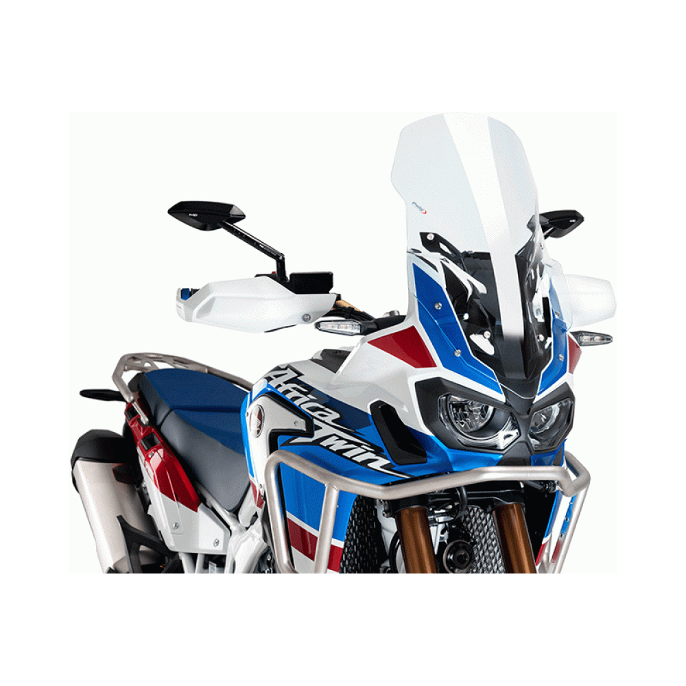 Puig Слюда Touring HONDA CRF1000L AFRICA TWIN 16-19 Clear - изглед 1
