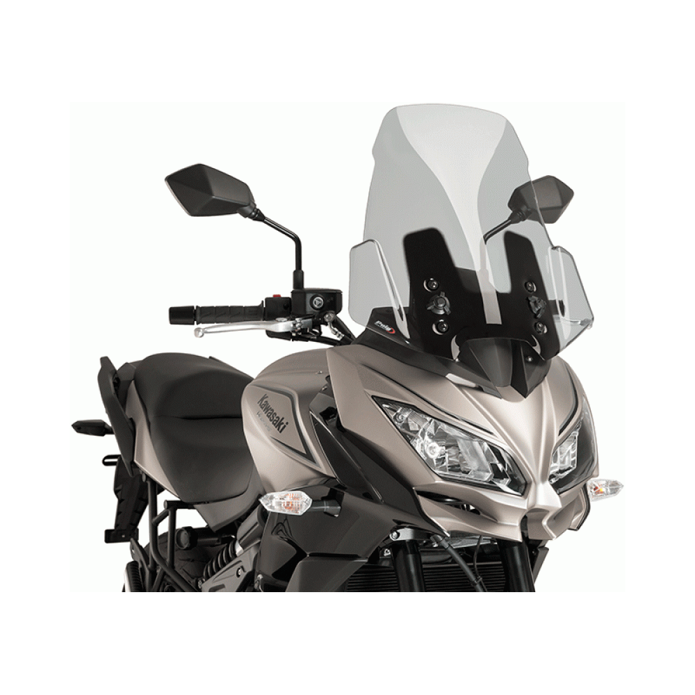 Puig Слюда Touring Kawasaki VERSYS 1000 12-20, VERSYS 650 15-21 Smoke - изглед 2