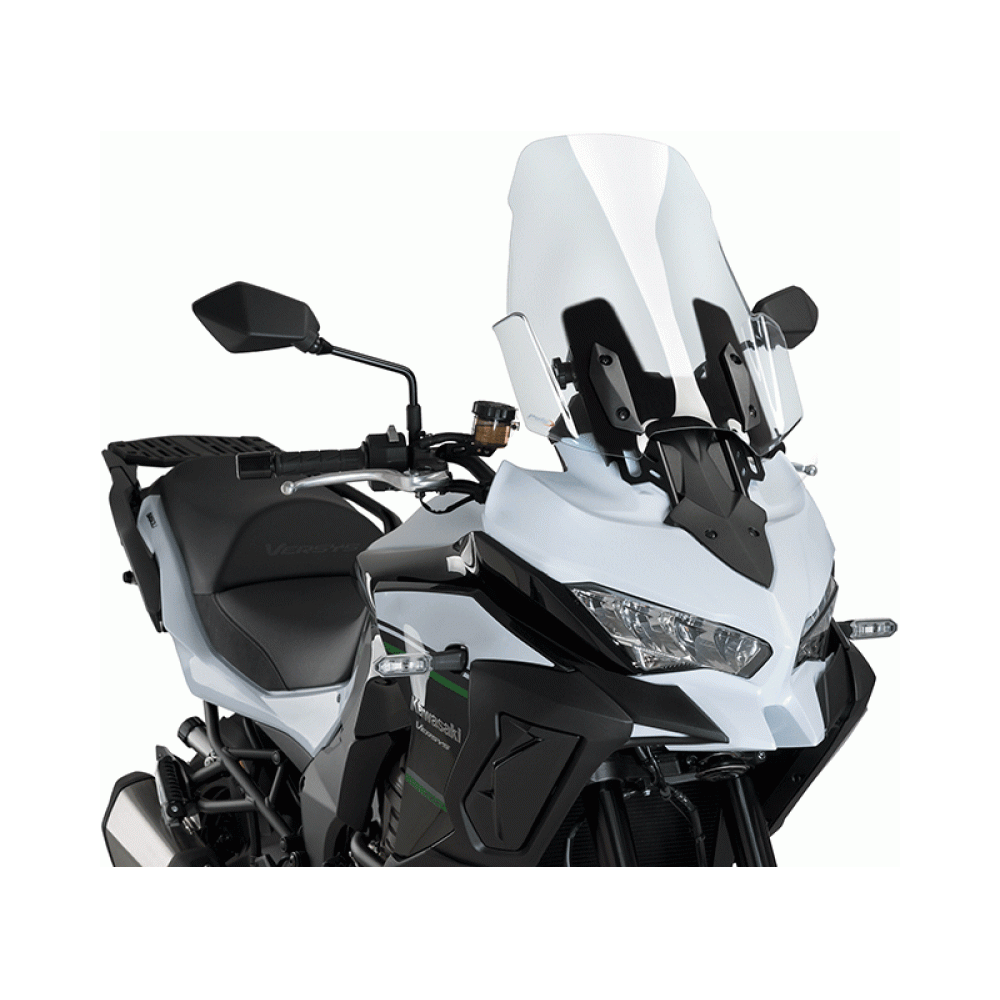 Puig Слюда Touring Kawasaki VERSYS 1000 12-20, VERSYS 650 15-21 Clear - изглед 1