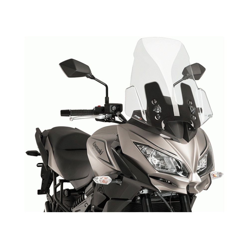 Puig Слюда Touring Kawasaki VERSYS 1000 12-20, VERSYS 650 15-21 Clear - изглед 2
