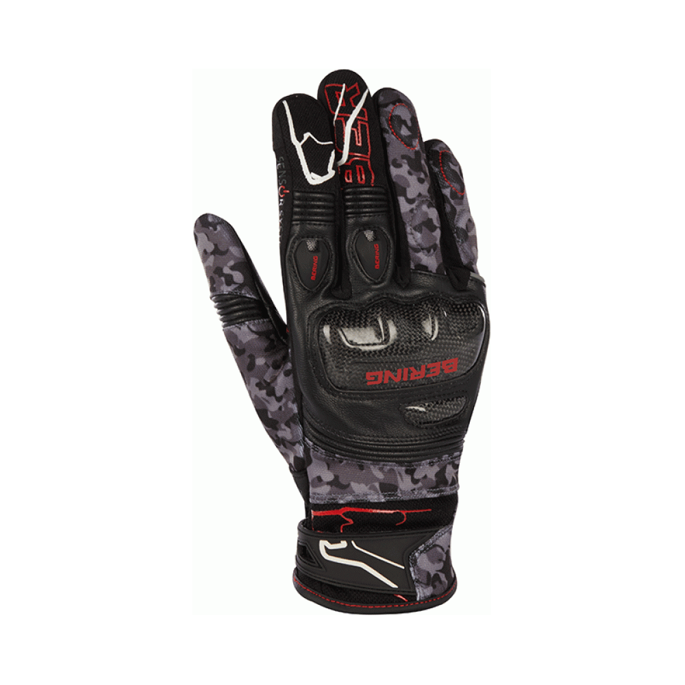 Bering Ръкавици Cortex Black/Camo - изглед 1