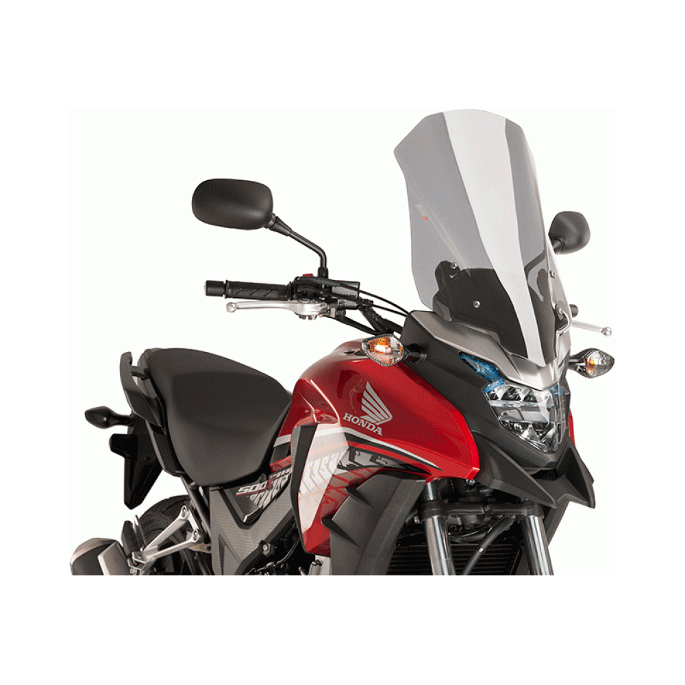 Puig Слюда Touring Honda CB500X 16-24 Smoke - изглед 1