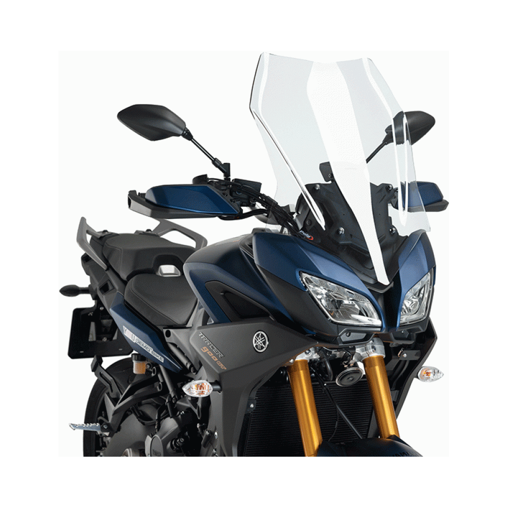 Puig Слюда Touring Yamaha Tracer 9 21-24, Tracer 9 GT 21-24, Tracer 900 18-20 Clear - изглед 1