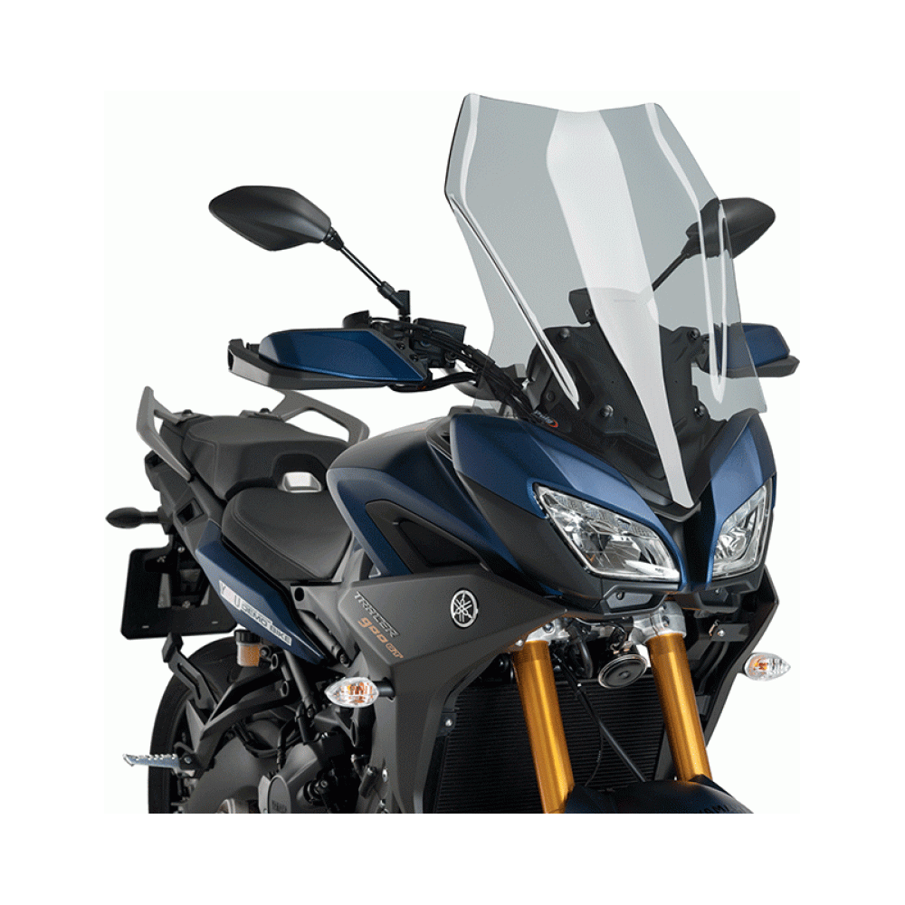 Puig Слюда Touring Yamaha Tracer 9 21-24, Tracer 9 GT 21-24, Tracer 900 18-20 Smoke - изглед 1