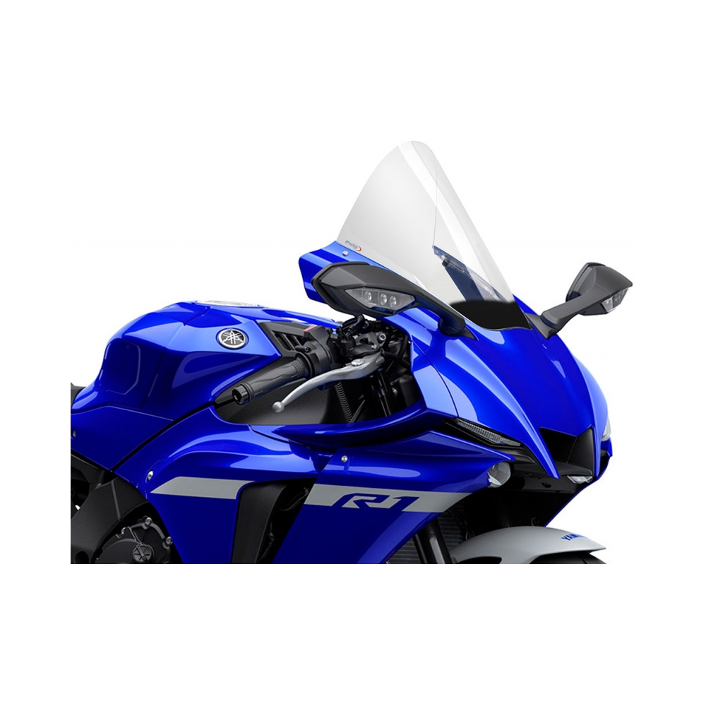 Puig Слюда R-Racer Yamaha YZF-R1 / YZF-R1 M 20-24 Clear - изглед 2
