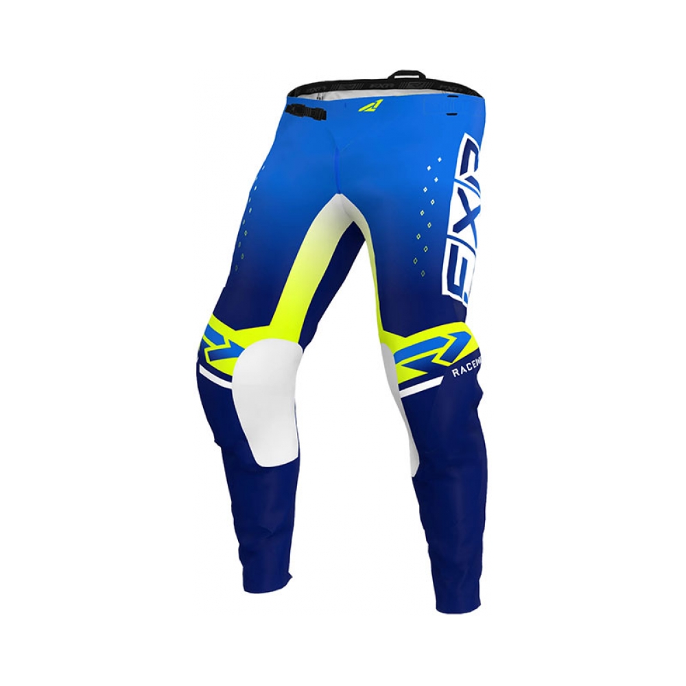 FXR Панталон Podium Pro MX22 Blue/Hi Vis - изглед 1
