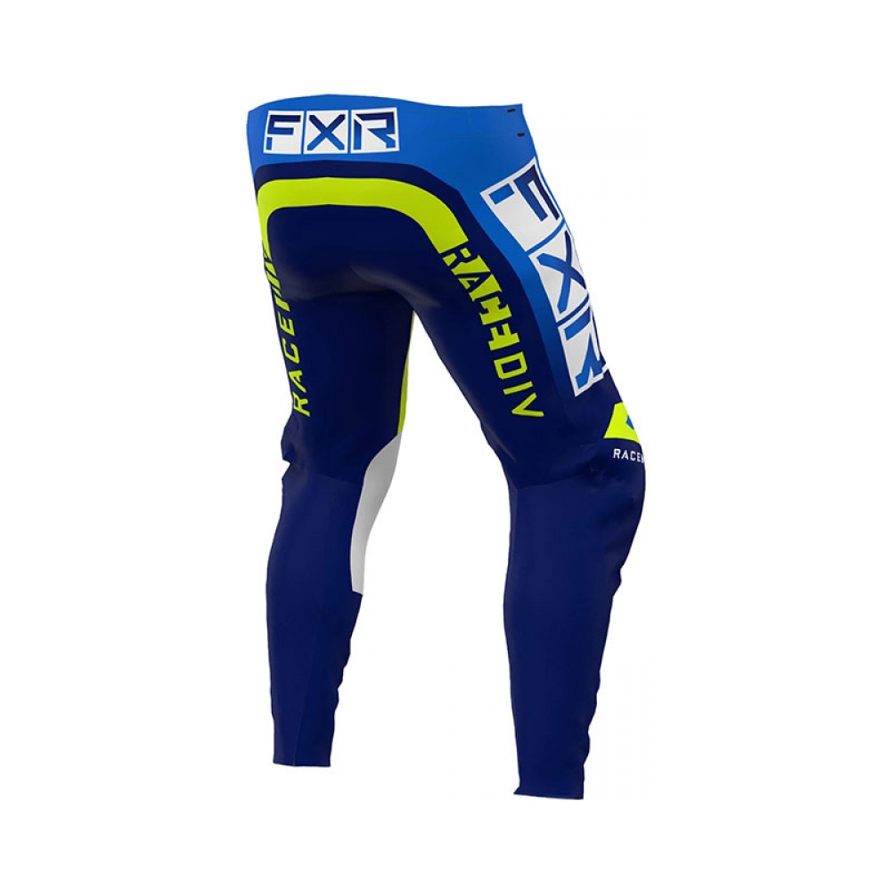 FXR Панталон Podium Pro MX22 Blue/Hi Vis - изглед 2