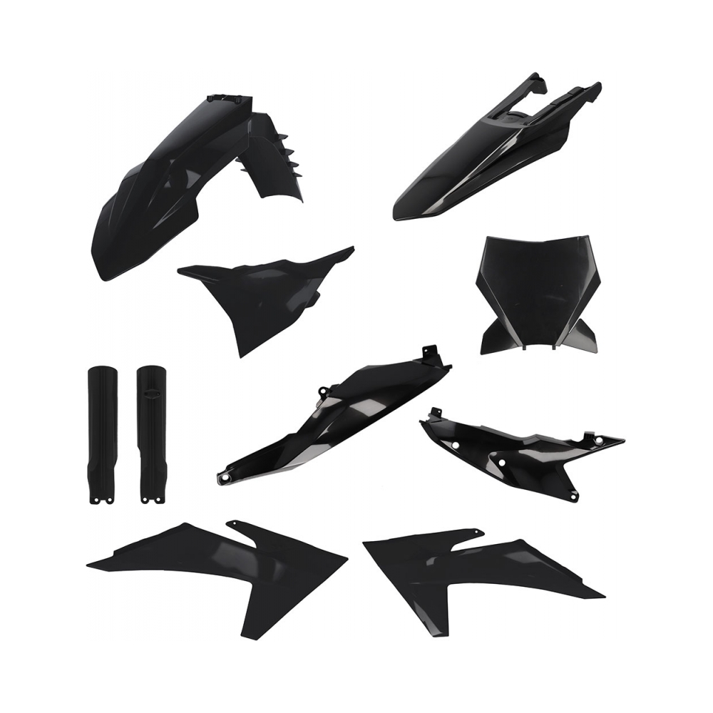 Пълен кит пластмаси подходящ за SX/SX-F 23-24 Черен - изглед 1